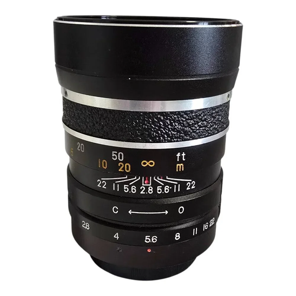 Focal F=135mm 1:2.8 No. 15994 Lens w/ Focal Case & Canon UV Filter